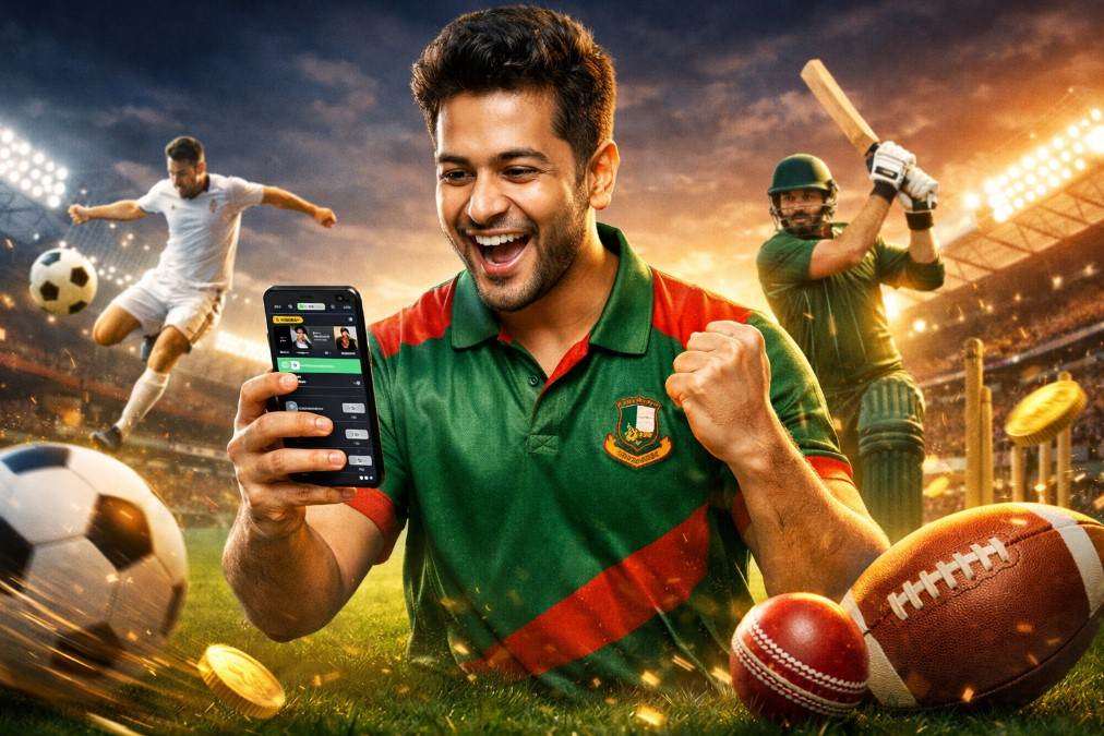 Sports betting on the BetVisa mobile app for players in Bangladesh